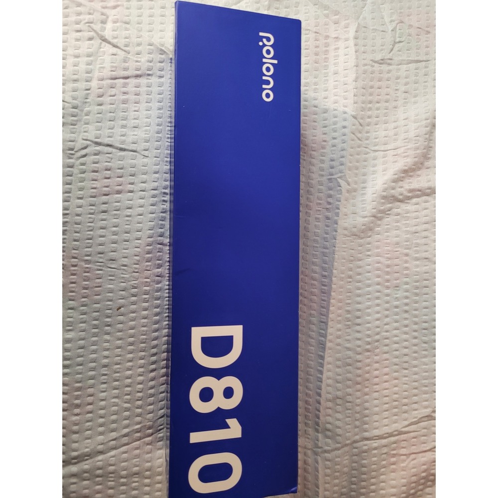Polono D810 Portable Wireless Printer Bluetooth Thermal Inkless US Letter Blue